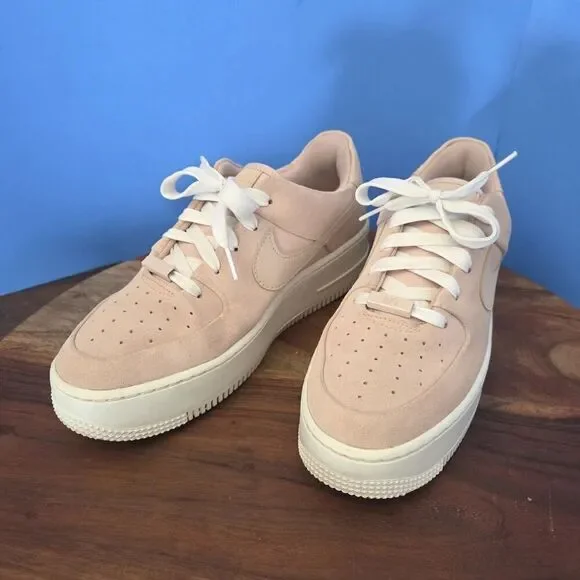 Nike Air Force 1 Sage Low Pink Particle Beige AR5339-201 Women’s 8/9 - SEE DESC - Picture 2 of 13